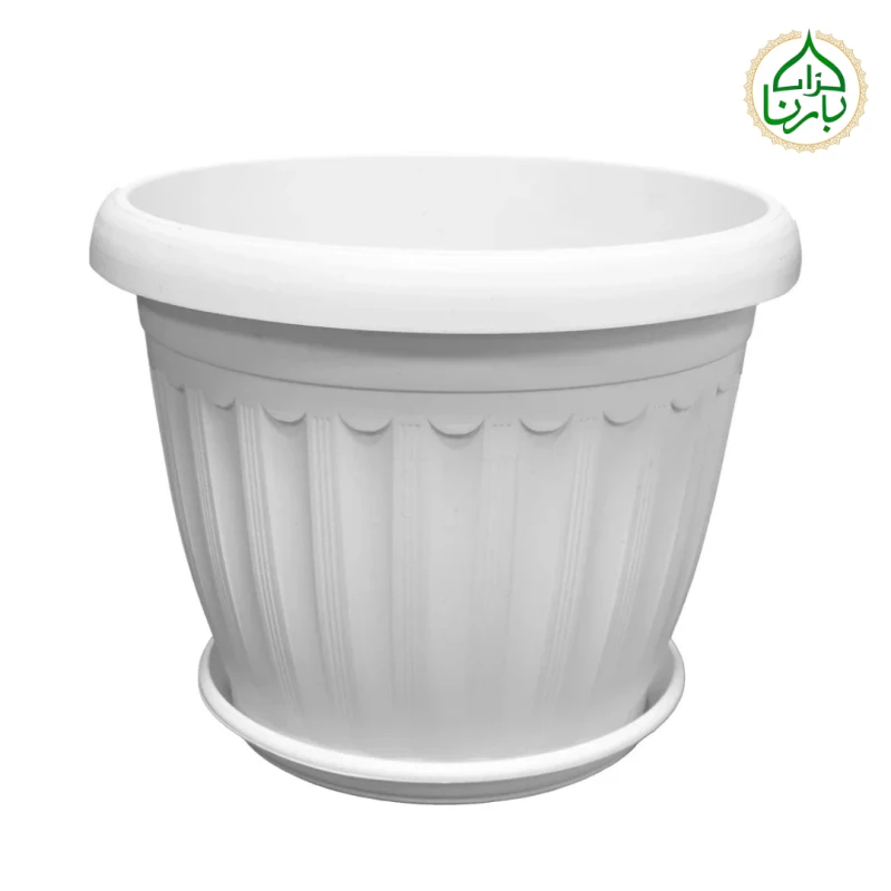 Plastic Pot Bucket White
